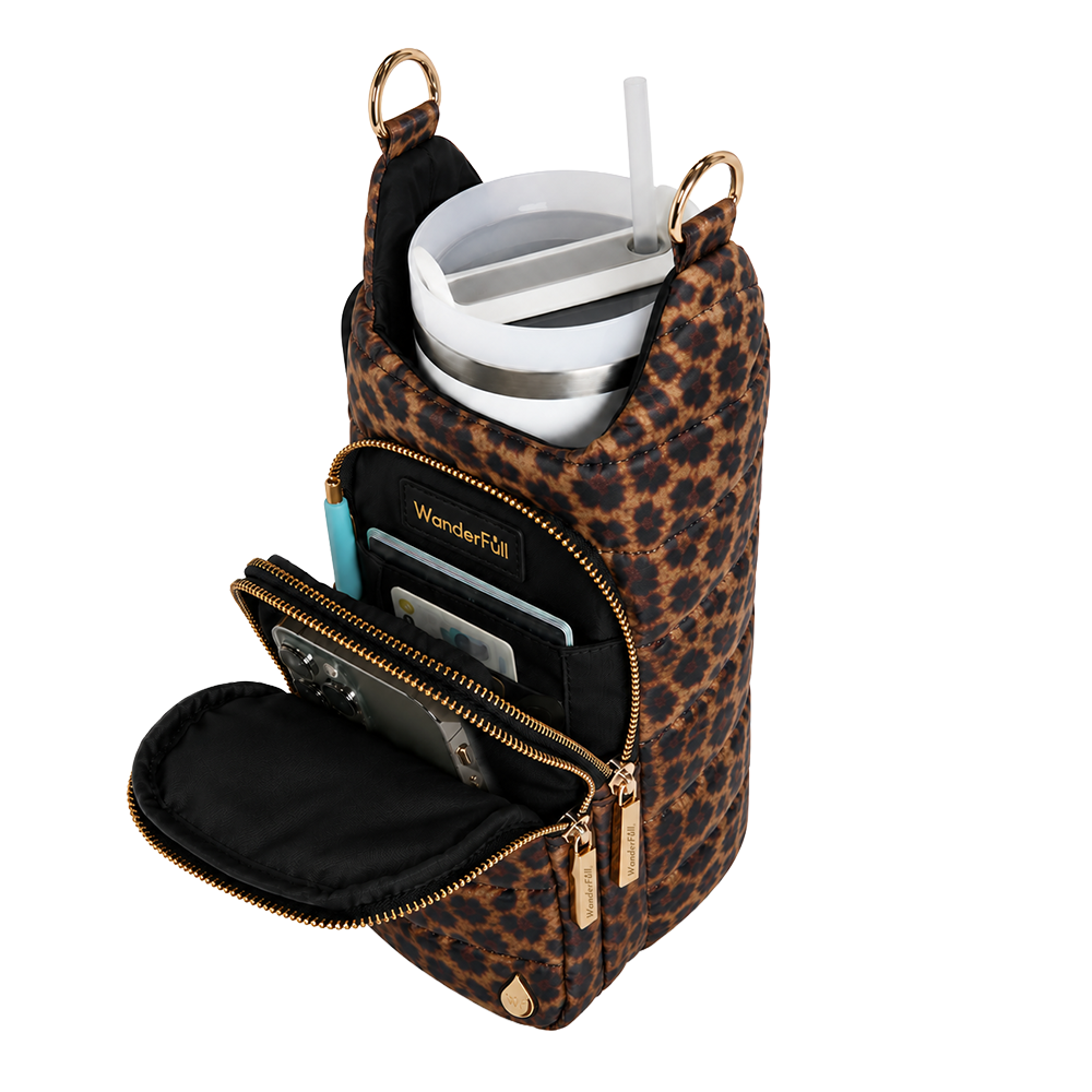 WanderFull® HydroBag® HANDLE® – Leopard Print