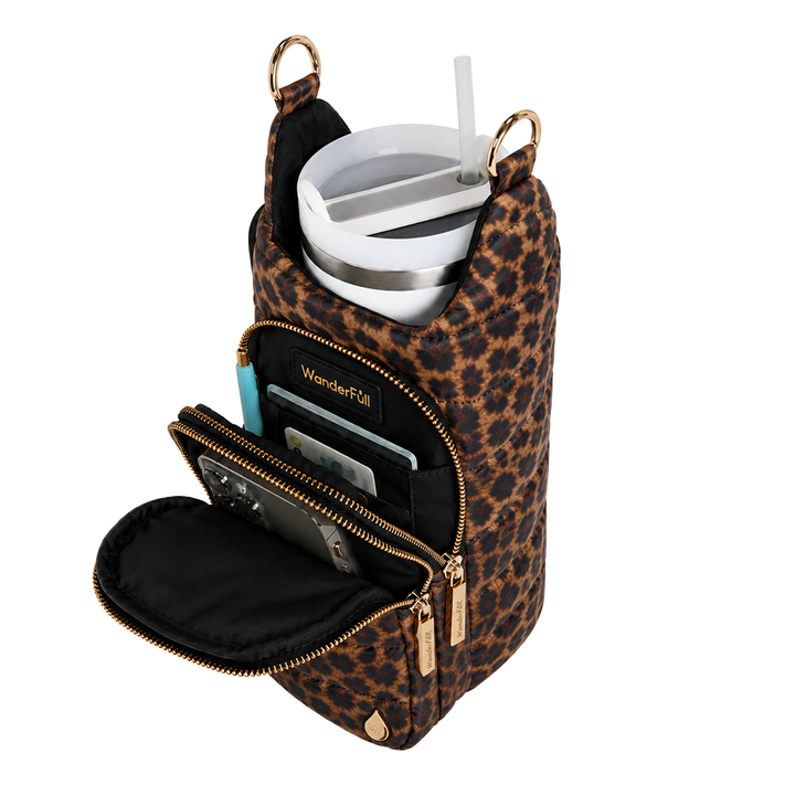WanderFull® HydroBag® HANDLE® – Leopard Print