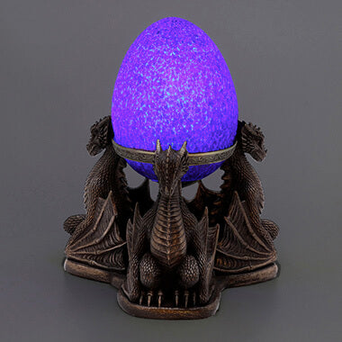 Dragon’s Prophecy Glowing Egg Figurine by Luna Lakota