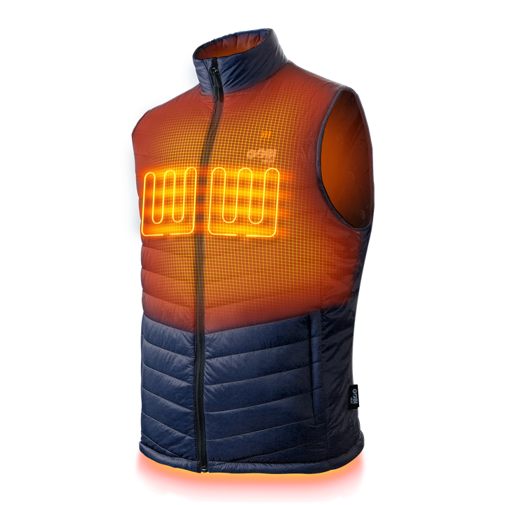Dune Men’s Heated Vest – Up to 10 Hours of Warmth