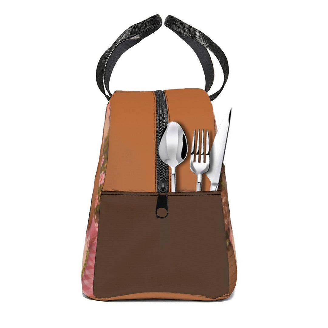 Personalized Capybara Lunch Bag – Custom Name Insulated Tote