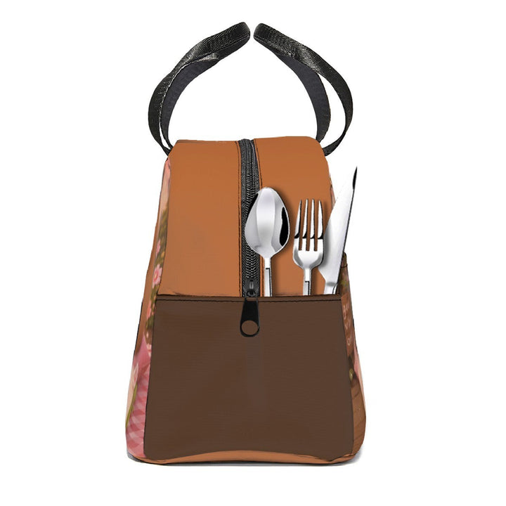 Personalized Capybara Lunch Bag – Custom Name Insulated Tote