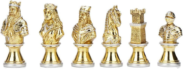 Medieval Crusades Chess Set with Board