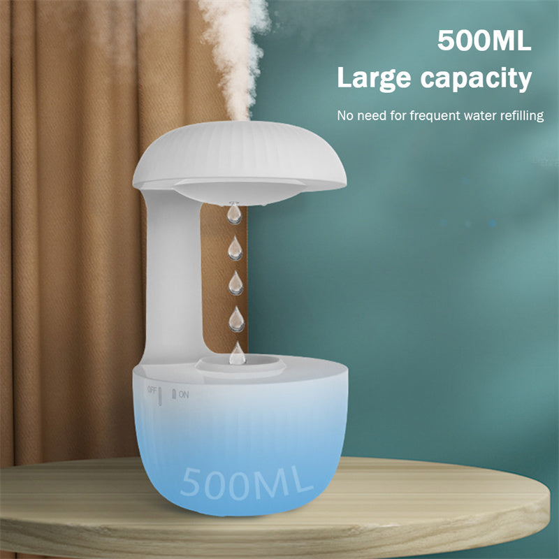 Anti-Gravity Air Humidifier | Levitating Water Drop Cool Mist Diffuser