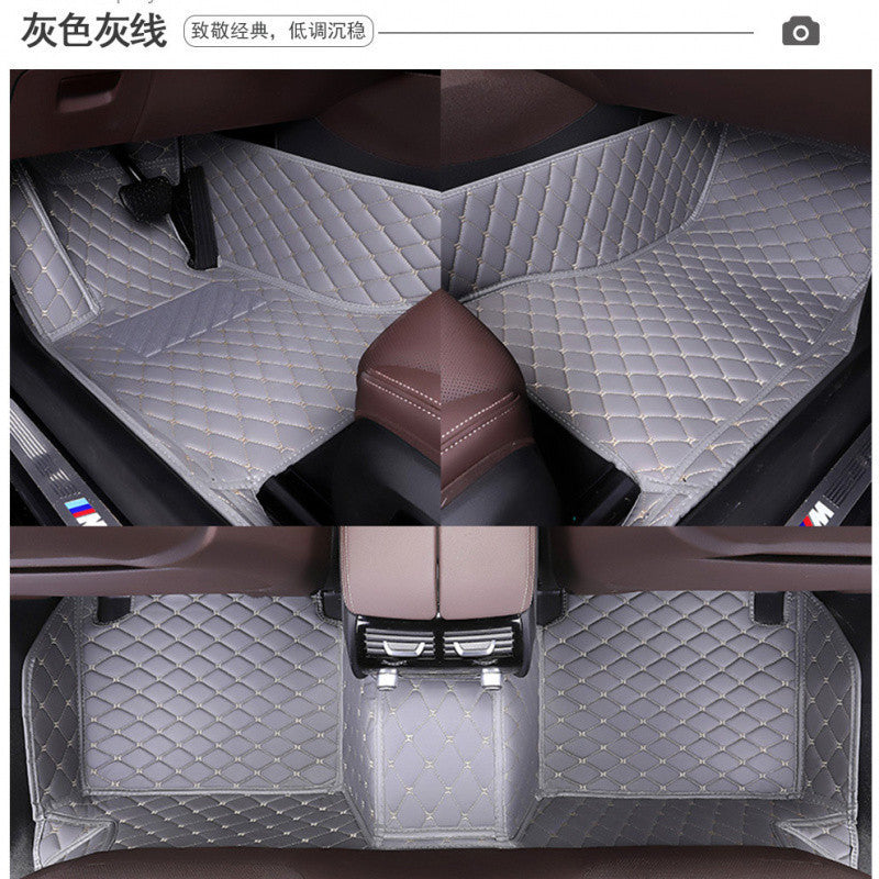 Odorless TPE Car Floor Mats for 5-Seat Vehicles