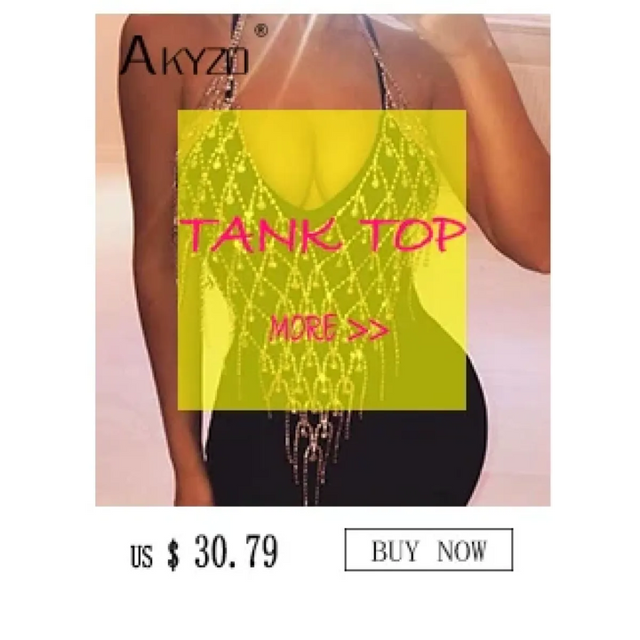 Women's Rhinestone Halter Top – Shiny Harajuku Crop Top