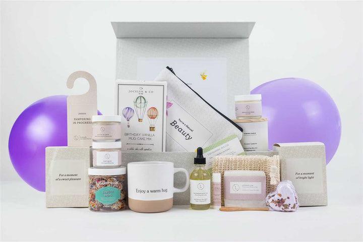 Birthday Gift Basket for Her | Pampering Spa Gift Box