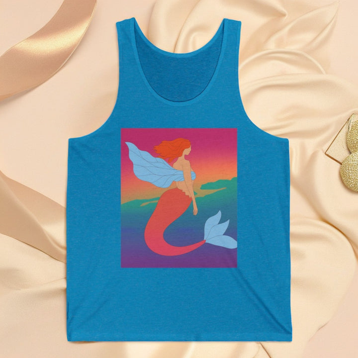 Unisex Jersey Tank - Angel Mermaid