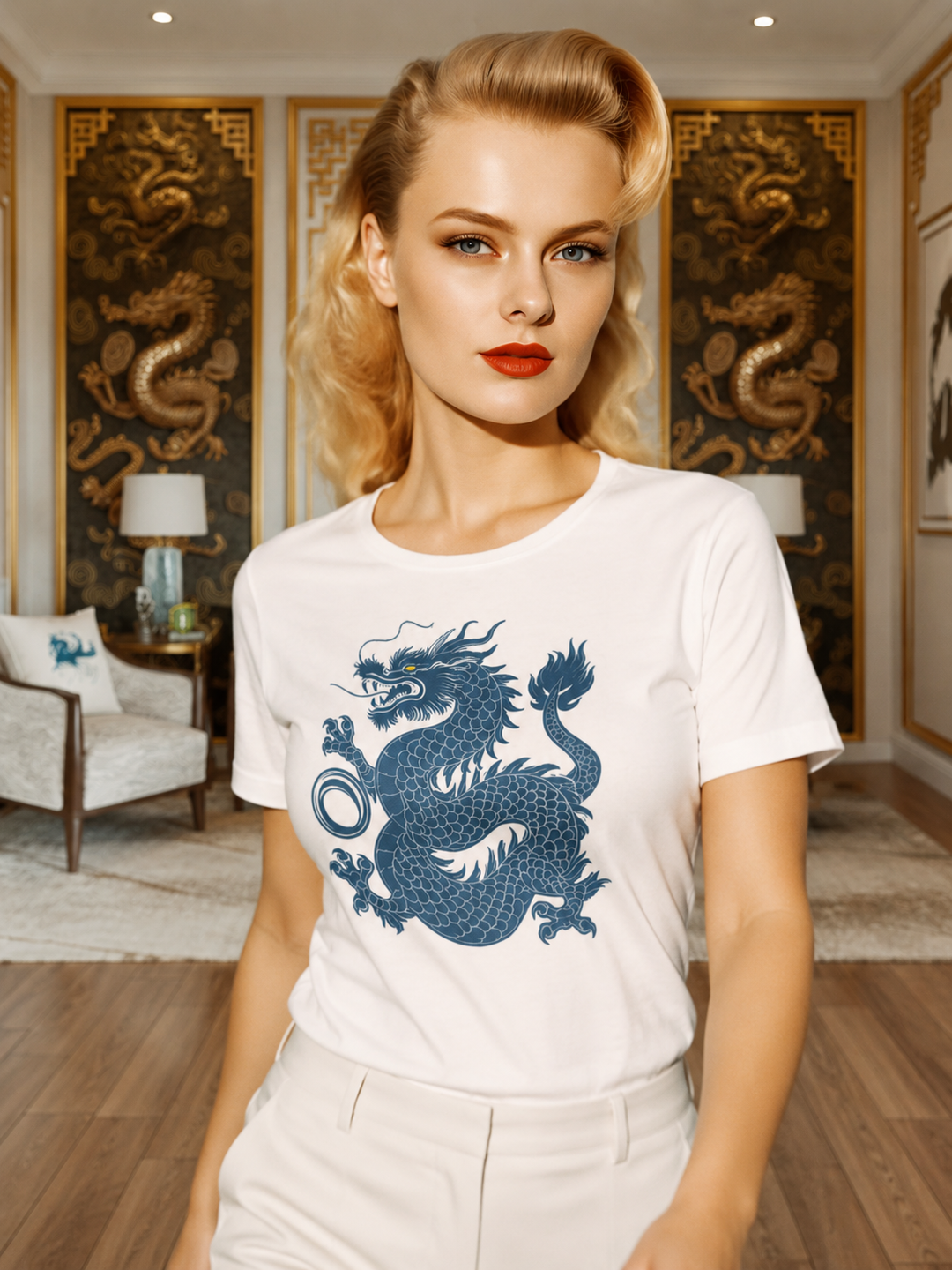 Unisex Softstyle T-Shirt - Azure Creature