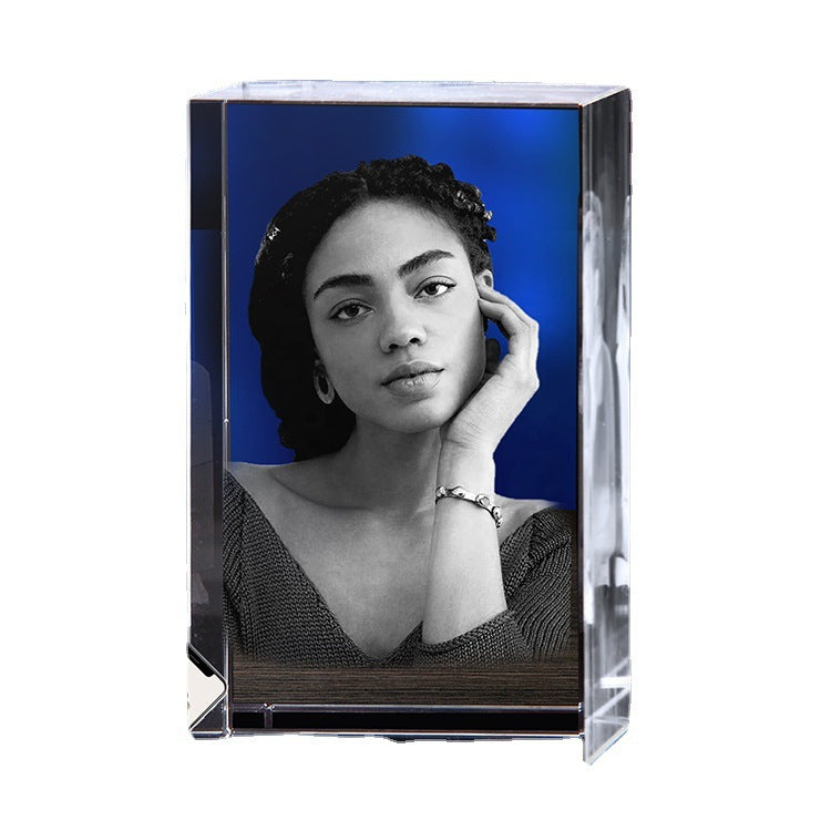 Personalized Photo Crystal with Laser Engraving