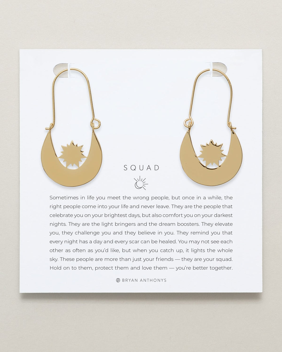 Squad Hoop Earrings – Friendship Jewelry