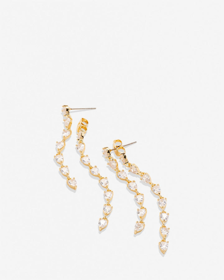 By My Side Pear Cut Chandelier Earrings – Bridesmaid Gift