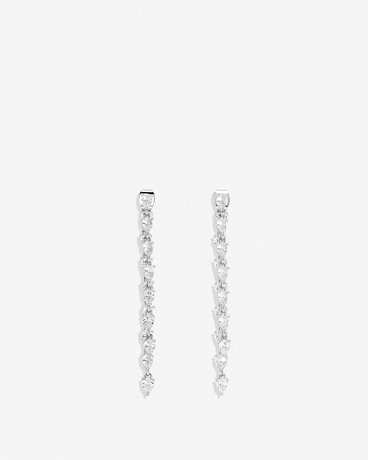 By My Side Pear Cut Chandelier Earrings – Bridesmaid Gift