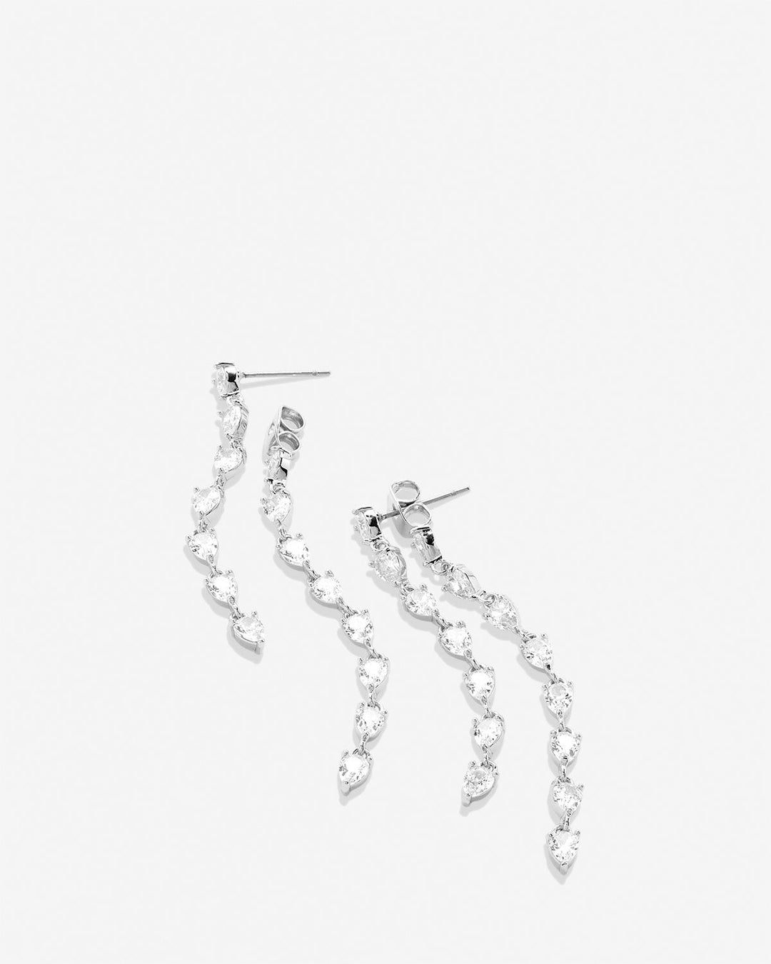 By My Side Pear Cut Chandelier Earrings – Bridesmaid Gift
