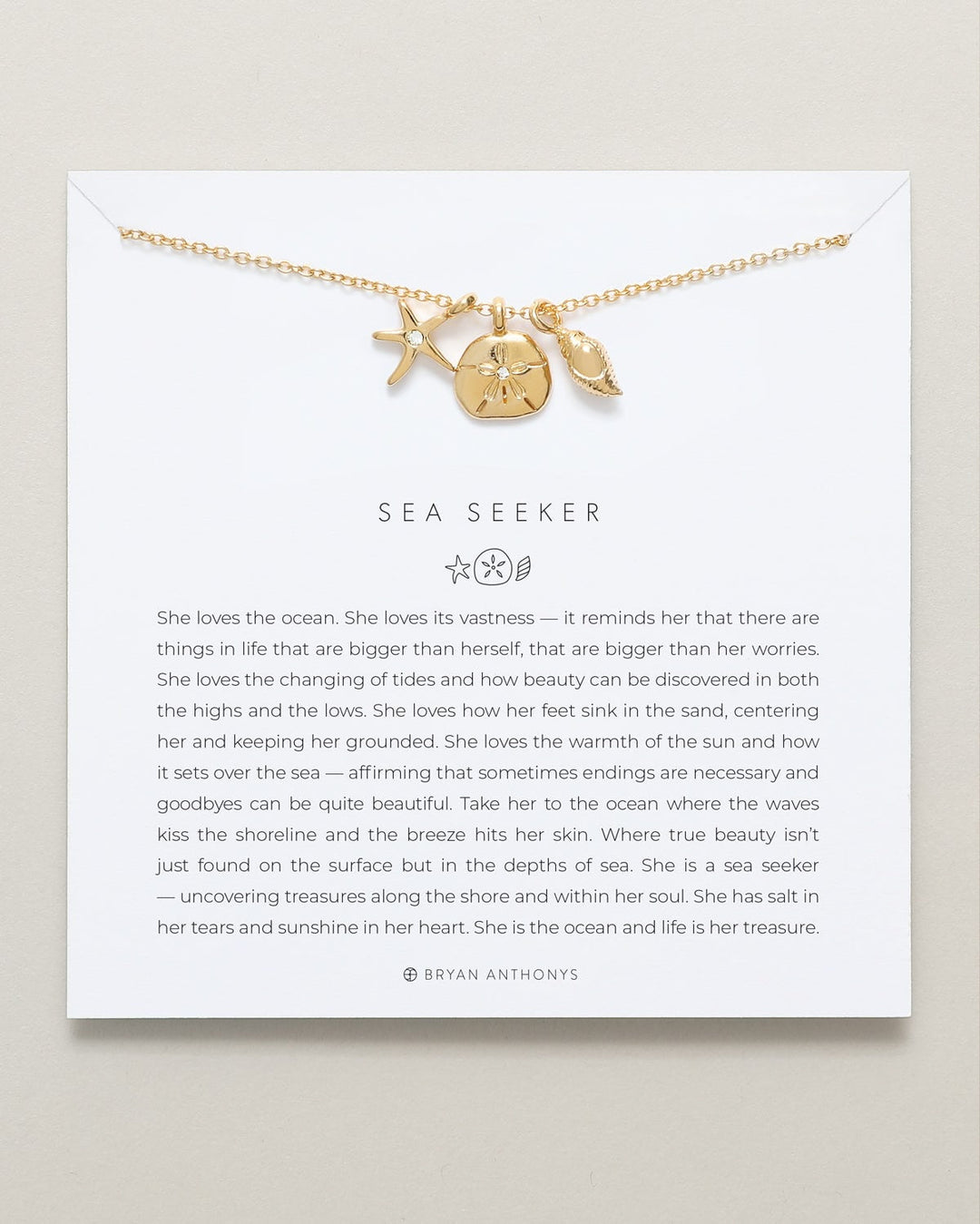 Sea Seeker Necklace & Bracelet Set – Ocean Jewelry