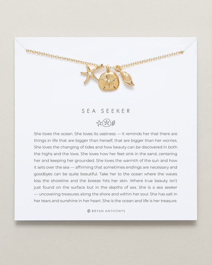 Sea Seeker Necklace & Bracelet Set – Ocean Jewelry
