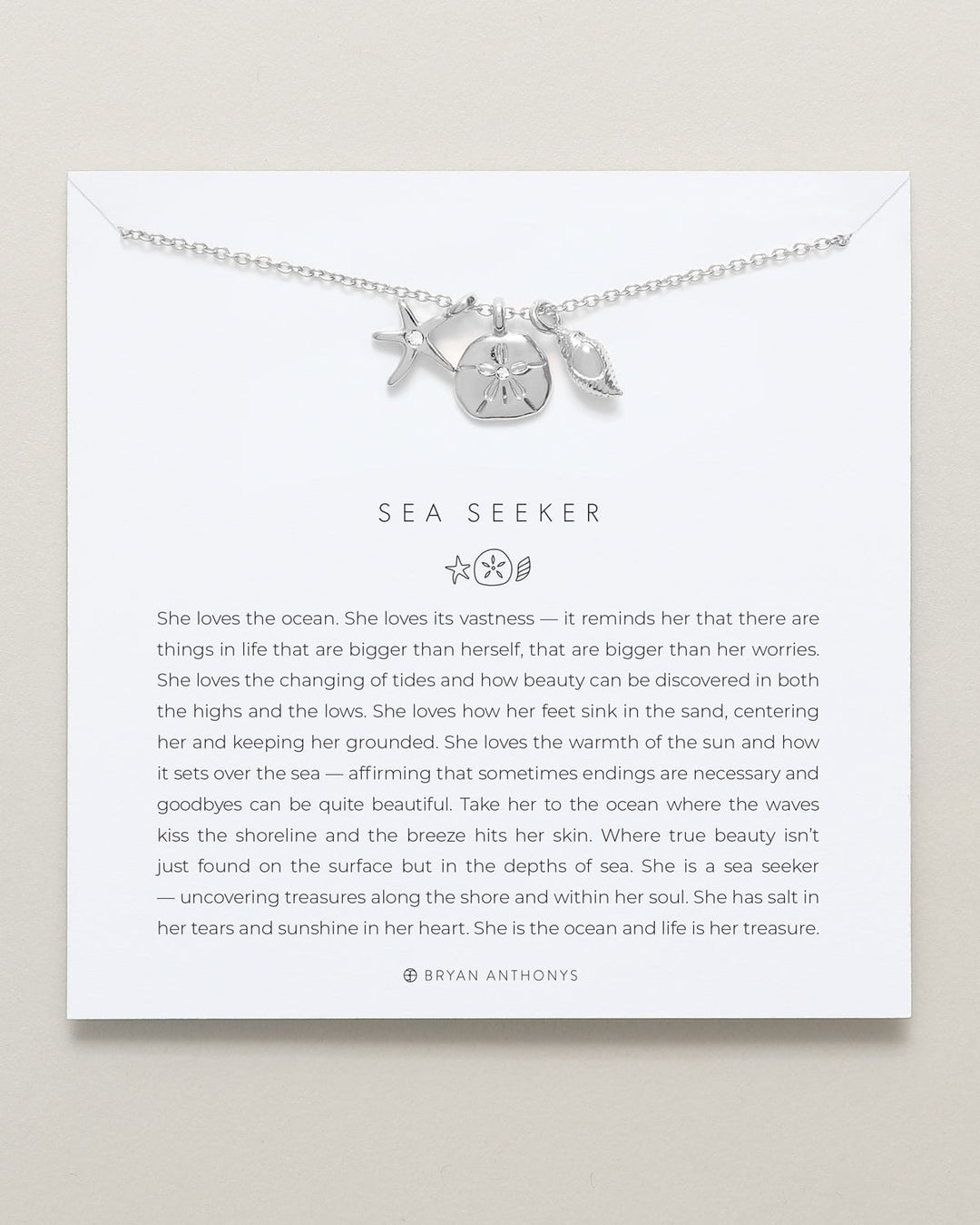 Sea Seeker Necklace & Bracelet Set – Ocean Jewelry