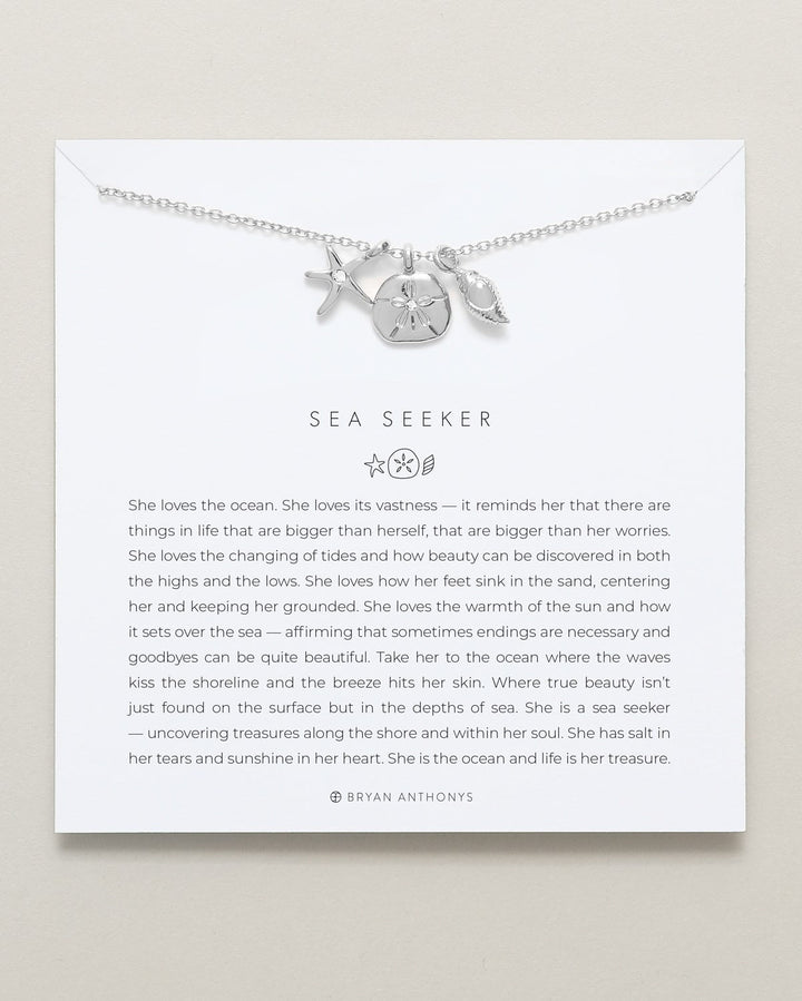 Sea Seeker Necklace & Bracelet Set – Ocean Jewelry