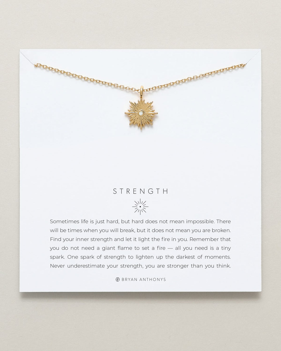Grit & Strength Layered Necklace Set – Inspirational Jewelry by Bryan Anthonys
