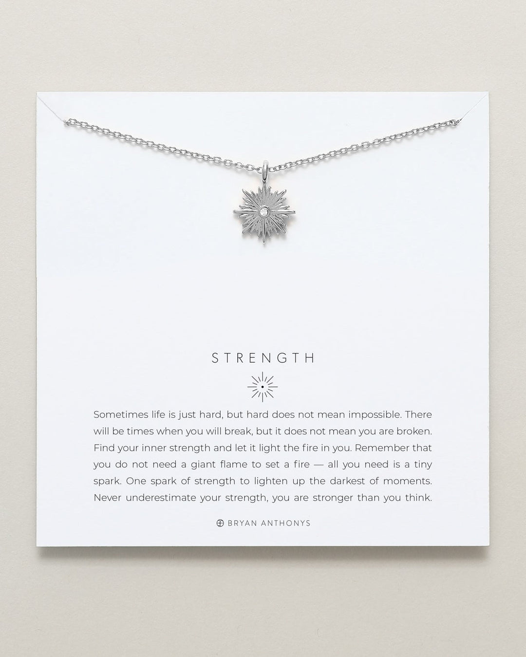 Grit & Strength Layered Necklace Set – Inspirational Jewelry by Bryan Anthonys