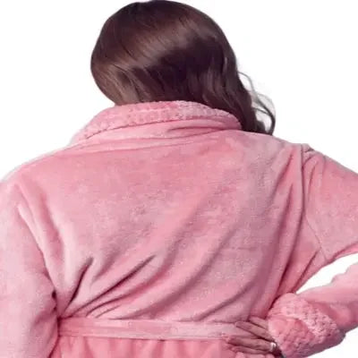 Women's Ultra Soft Plush Bathrobe | CloudSoft Luxury Fleece Robe