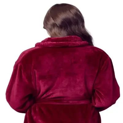 Women's Ultra Soft Plush Bathrobe | CloudSoft Luxury Fleece Robe