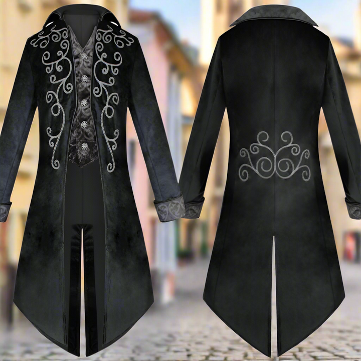 Jacket Gothic Tailcoat Renaissance Men's