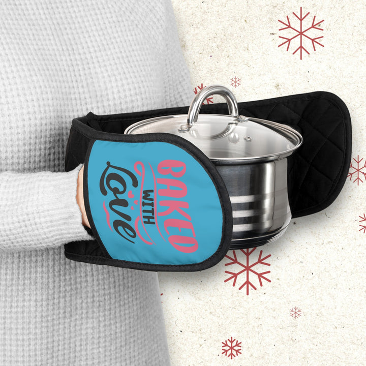 Oven Mitts - Baked With Love