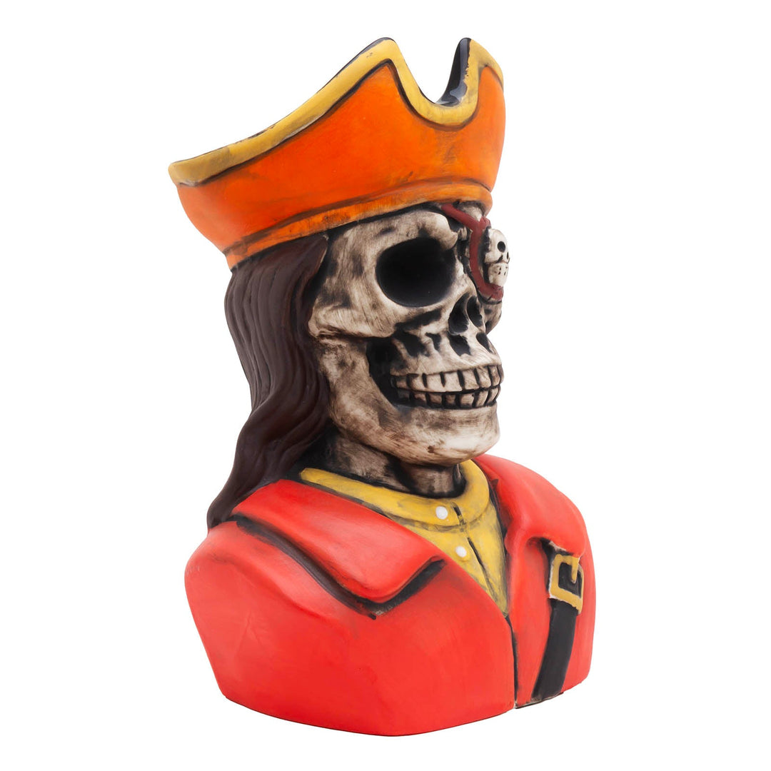 Pirate Skeleton Tiki Mug | BarConic® 19 oz Ceramic Drinkware