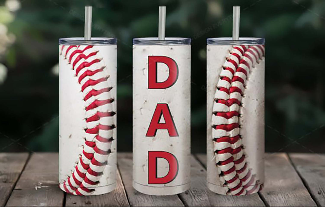 Tumbler 20oz - Baseball Dad