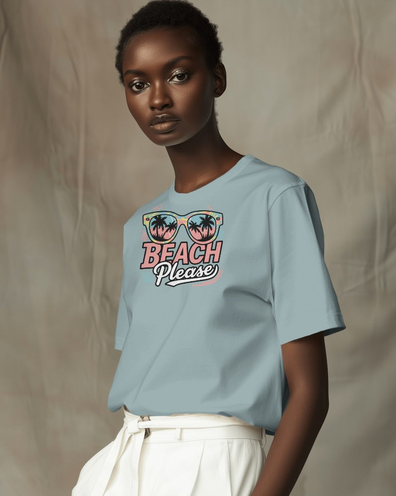 Unisex Jersey T-Shirt - Beach Please