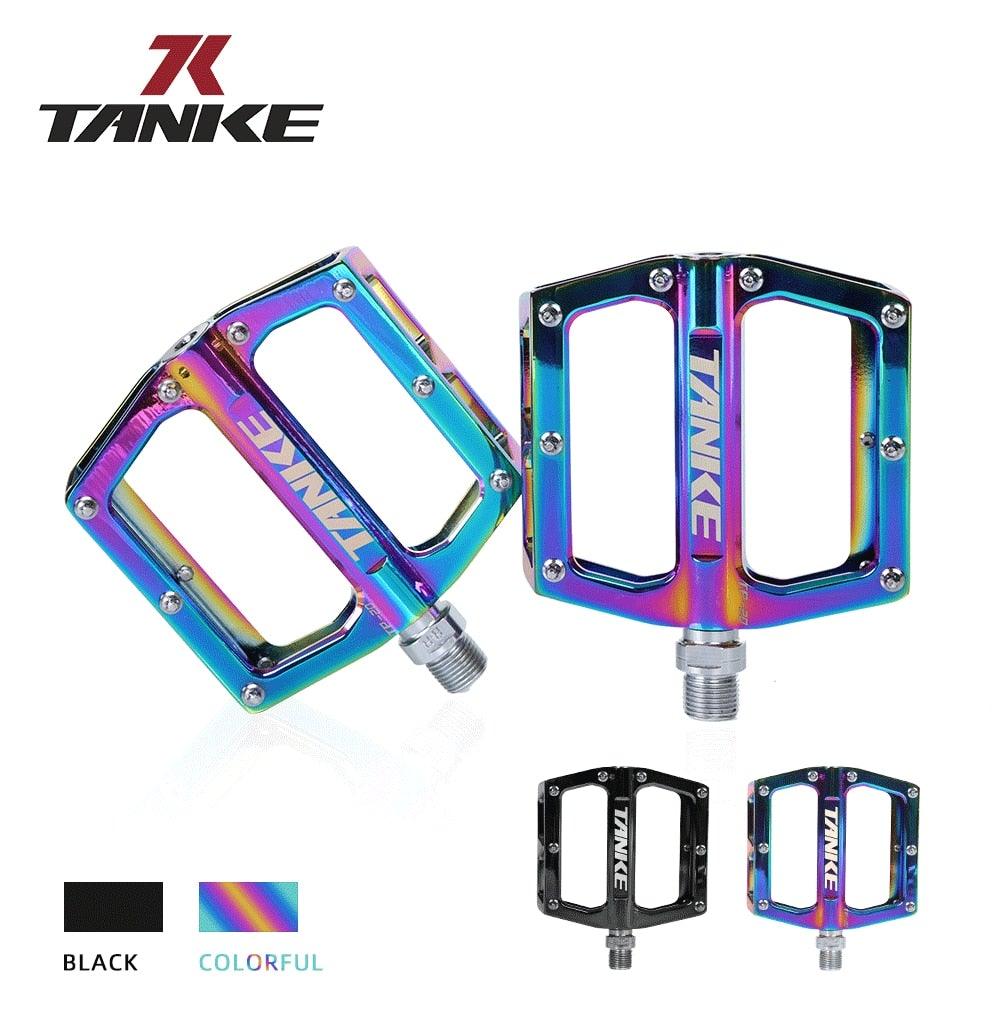 Ultralight Aluminum Bike Pedals – Anti-Skid Platform Pedals with Sealed Bearings