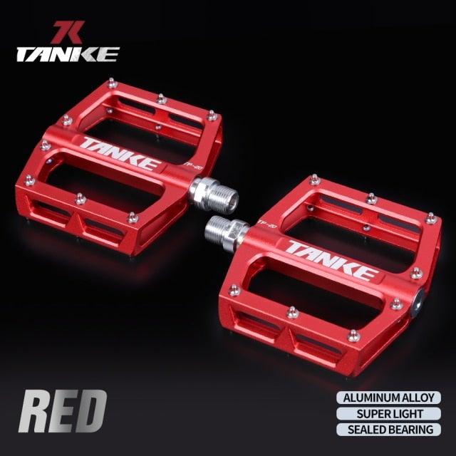 Ultralight Aluminum Bike Pedals – Anti-Skid Platform Pedals with Sealed Bearings