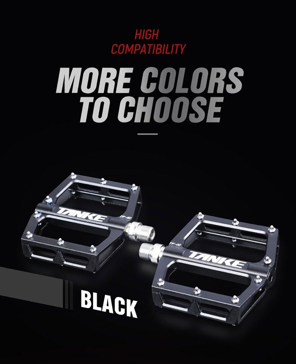 Ultralight Aluminum Bike Pedals – Anti-Skid Platform Pedals with Sealed Bearings