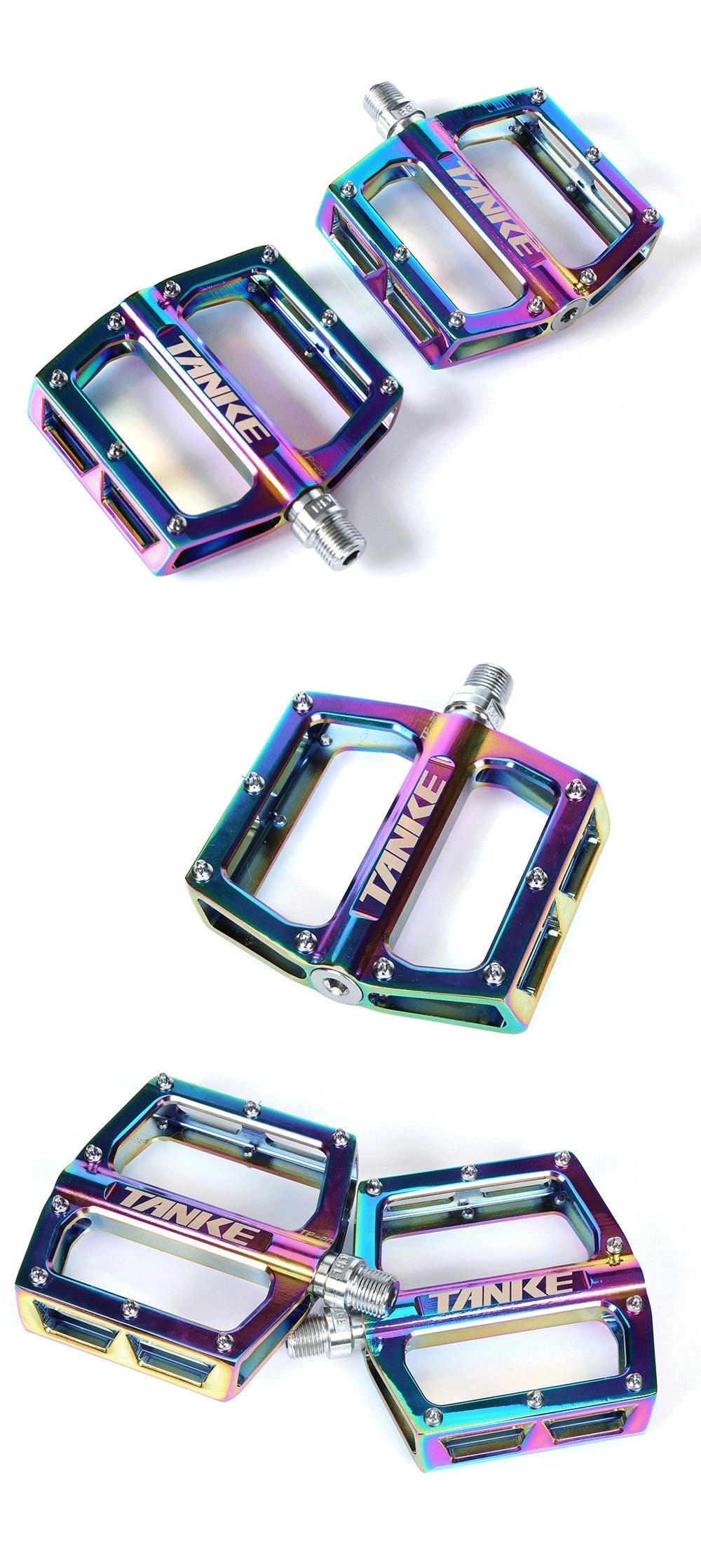 Ultralight Aluminum Bike Pedals – Anti-Skid Platform Pedals with Sealed Bearings