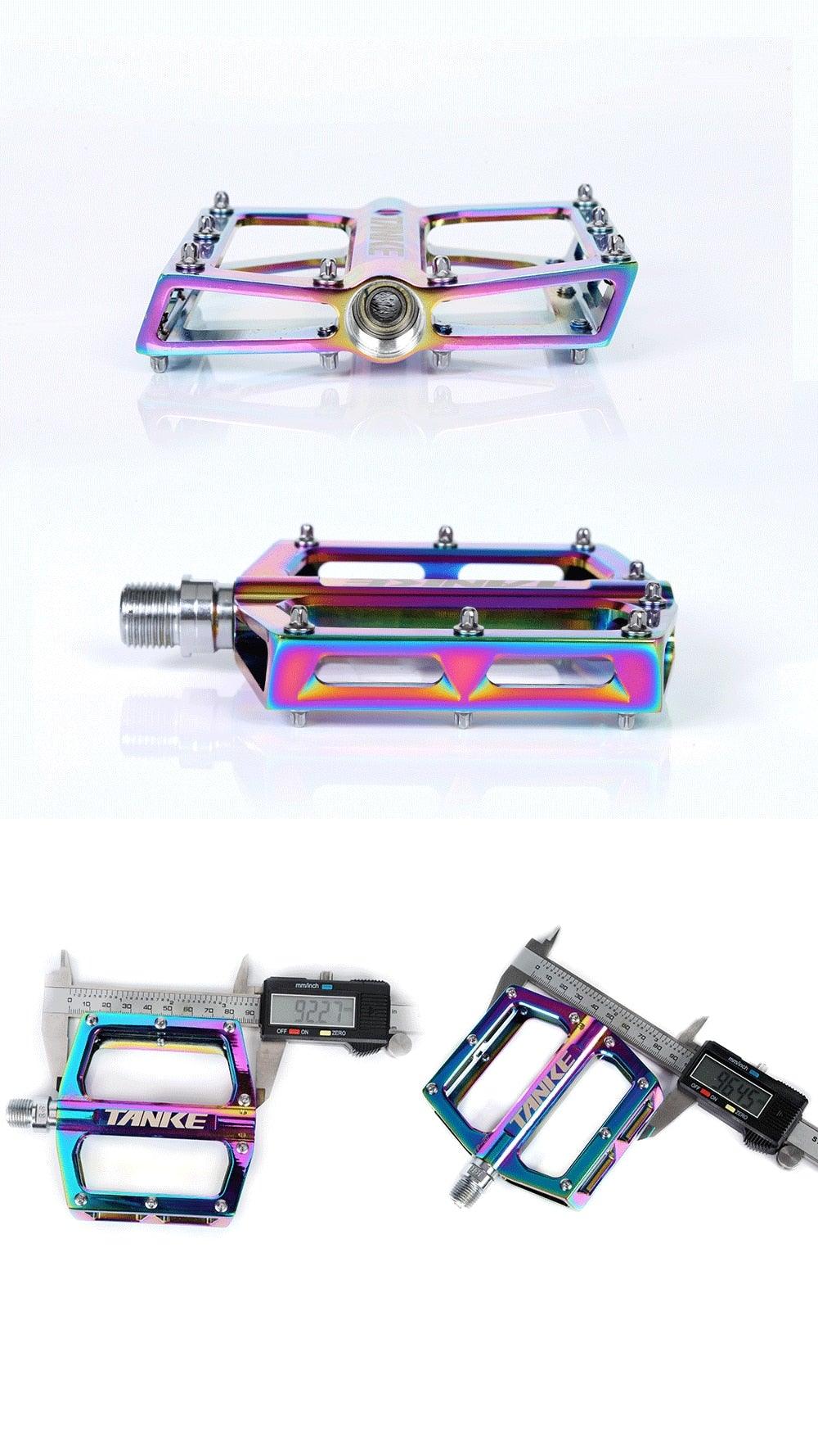 Ultralight Aluminum Bike Pedals – Anti-Skid Platform Pedals with Sealed Bearings