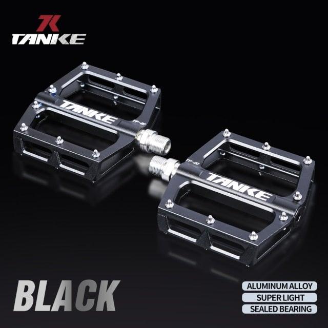 Ultralight Aluminum Bike Pedals – Anti-Skid Platform Pedals with Sealed Bearings