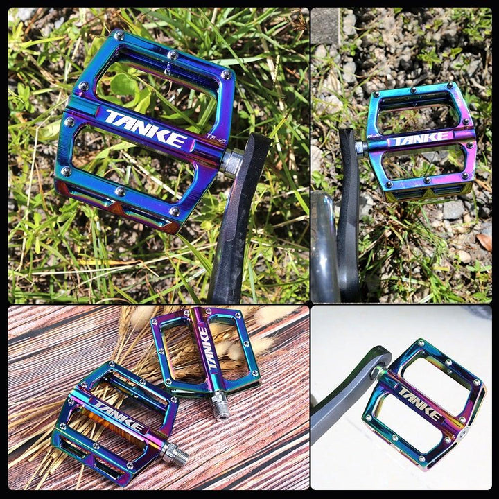 Ultralight Aluminum Bike Pedals – Anti-Skid Platform Pedals with Sealed Bearings