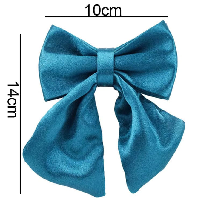 Blue Green Satin Personalized Dog Harness & Leash Set