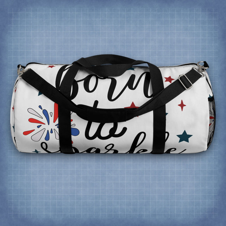 Born to Sparkle Duffel Bag – Stylish Gym and Travel Bag