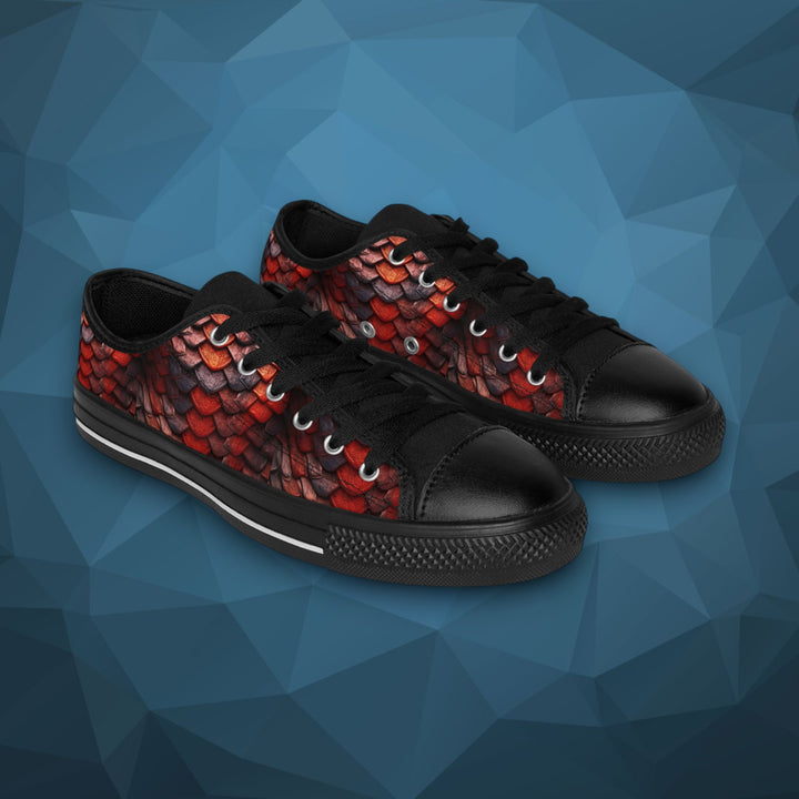 Men's Sneakers - Brown Dragon Scales