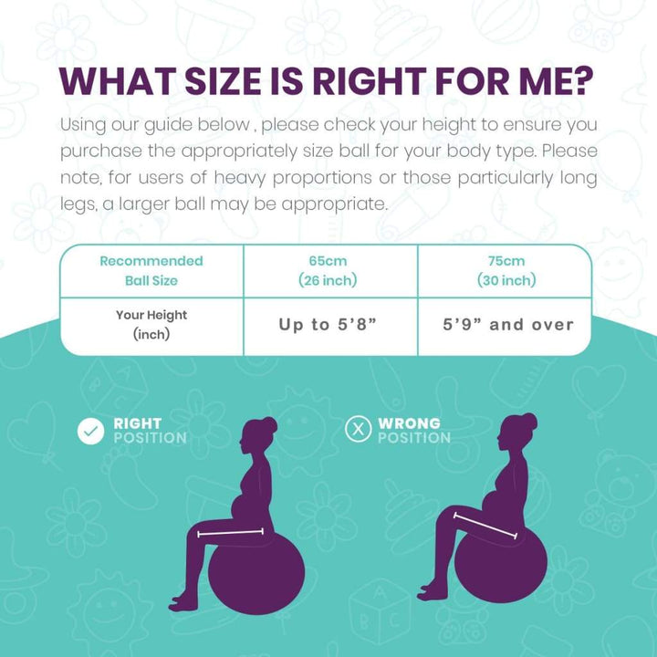 Birth Ball for Pregnancy & Labor | Doula & Midwife Recommended