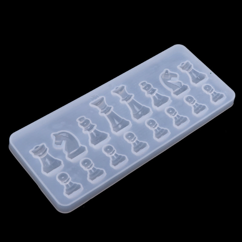 Chess Piece Silicone Chocolate and Baking Mold Set