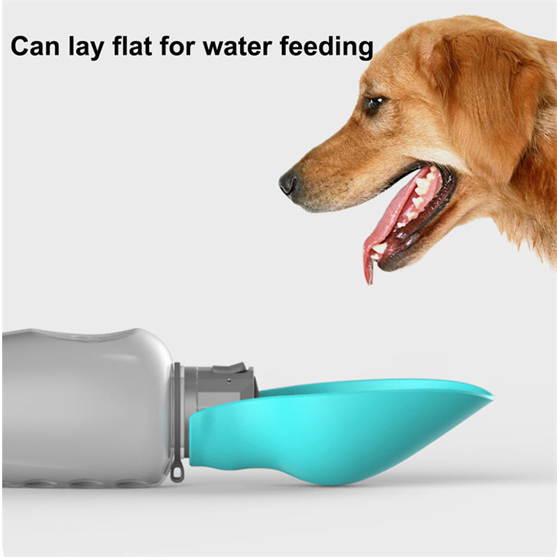800ml Portable Dog Water Bottle | Leakproof Travel Water Dispenser