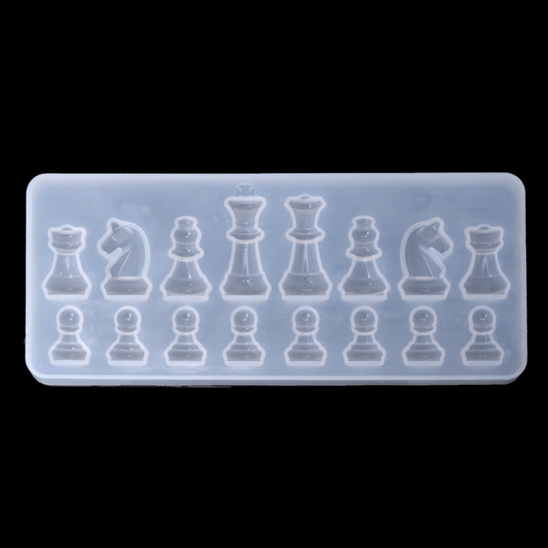 Chess Piece Silicone Chocolate and Baking Mold Set