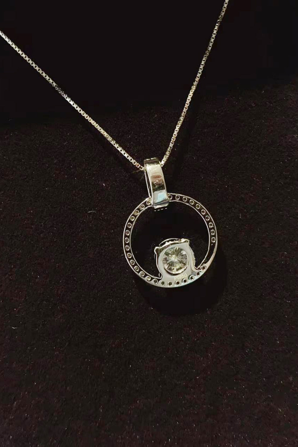 1 Carat Sparkala™ Moissanite Necklace – 925 Sterling Silver