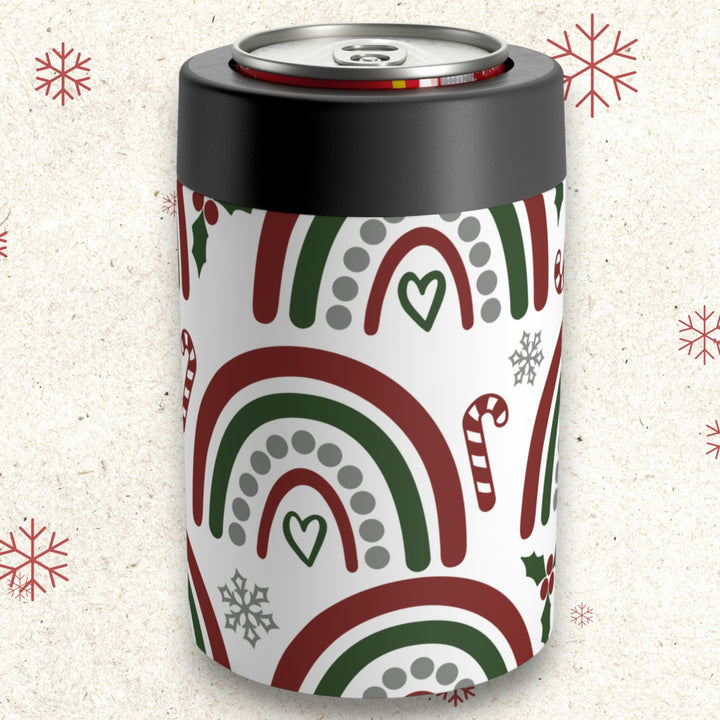 Can Holder - Christmas Rainbows