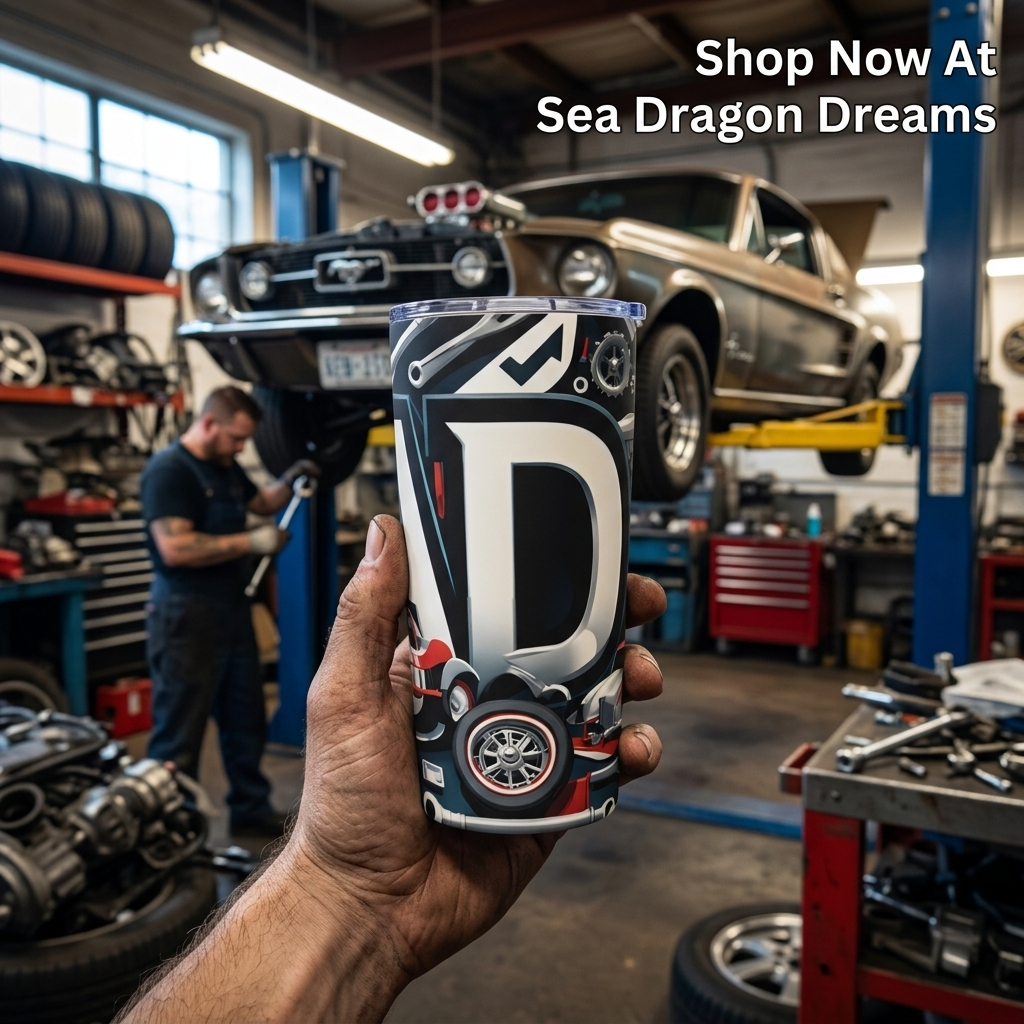 Tumbler 20oz - Car Dad