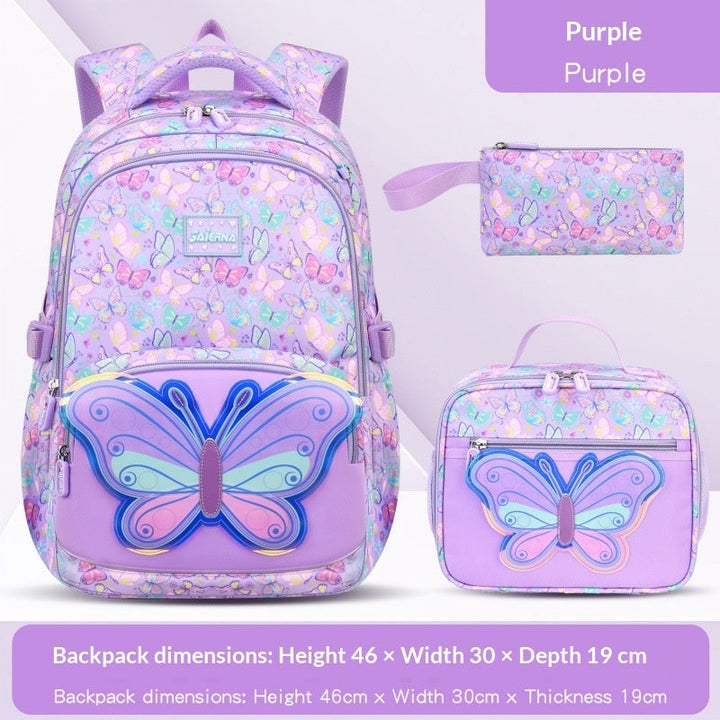 Large-Capacity Backpack Set For Female Students