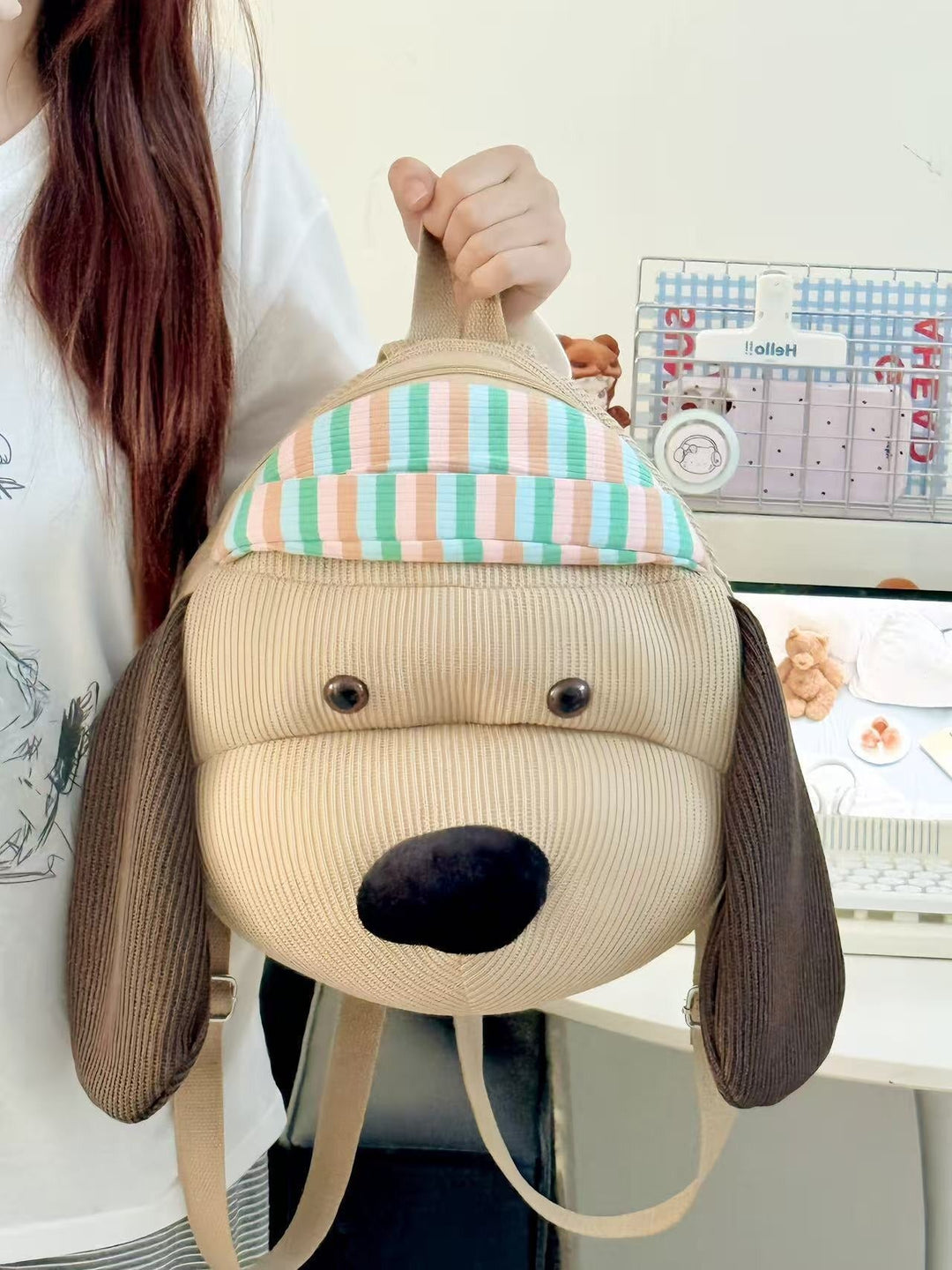 Stylish Dog-Friend High-Capacity Travel Backpack